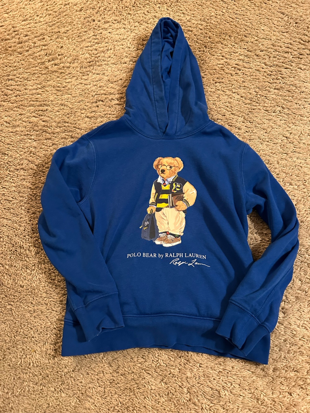 Used polo Ralph Lauren boys sweatshirt hoodie size 10-12